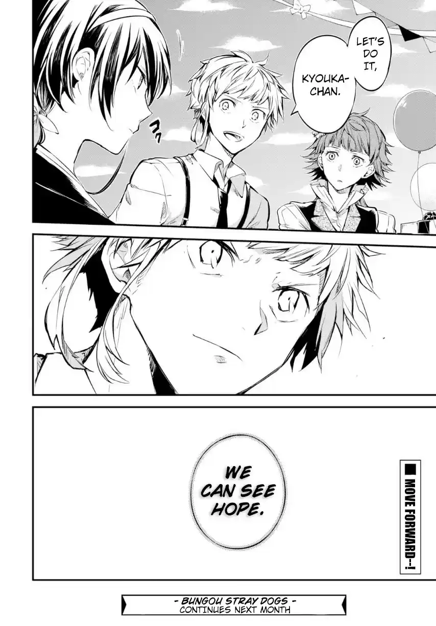 Bungo Stray Dogs Vol. 17 Ch. 70 Record of a Jailbreak, Conclusion