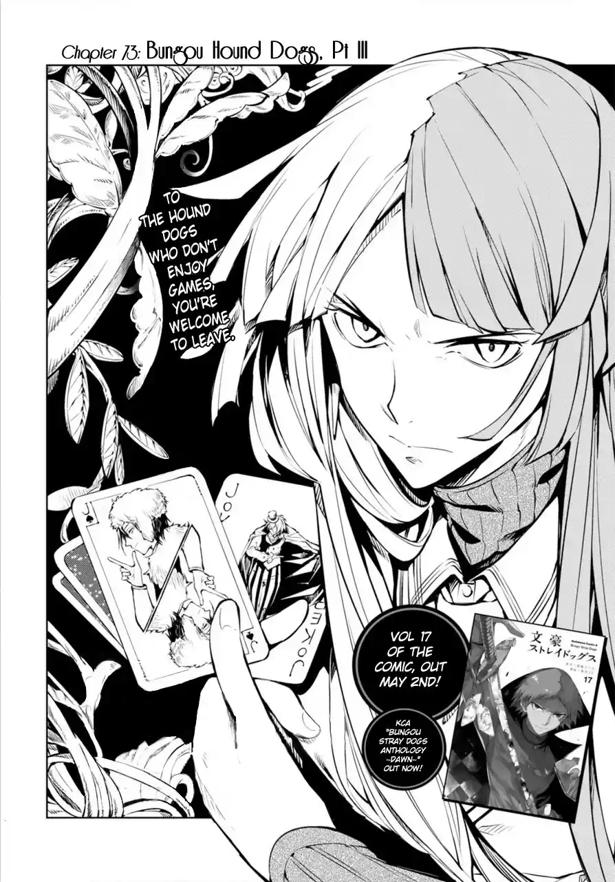 Bungo Stray Dogs Vol. 17 Ch. 73 Bungou Hound Dogs, Part 3