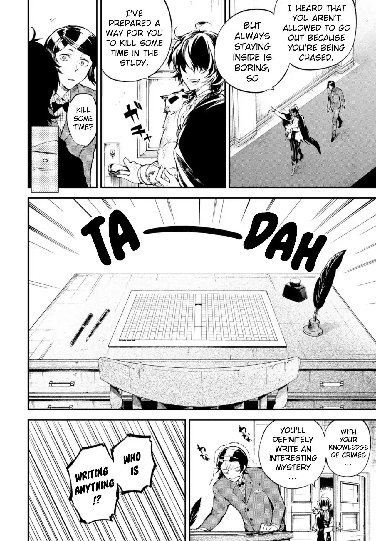 Bungo Stray Dogs Vol. 17 Ch. 73.5 Bonus Story Mushitarou At That Time