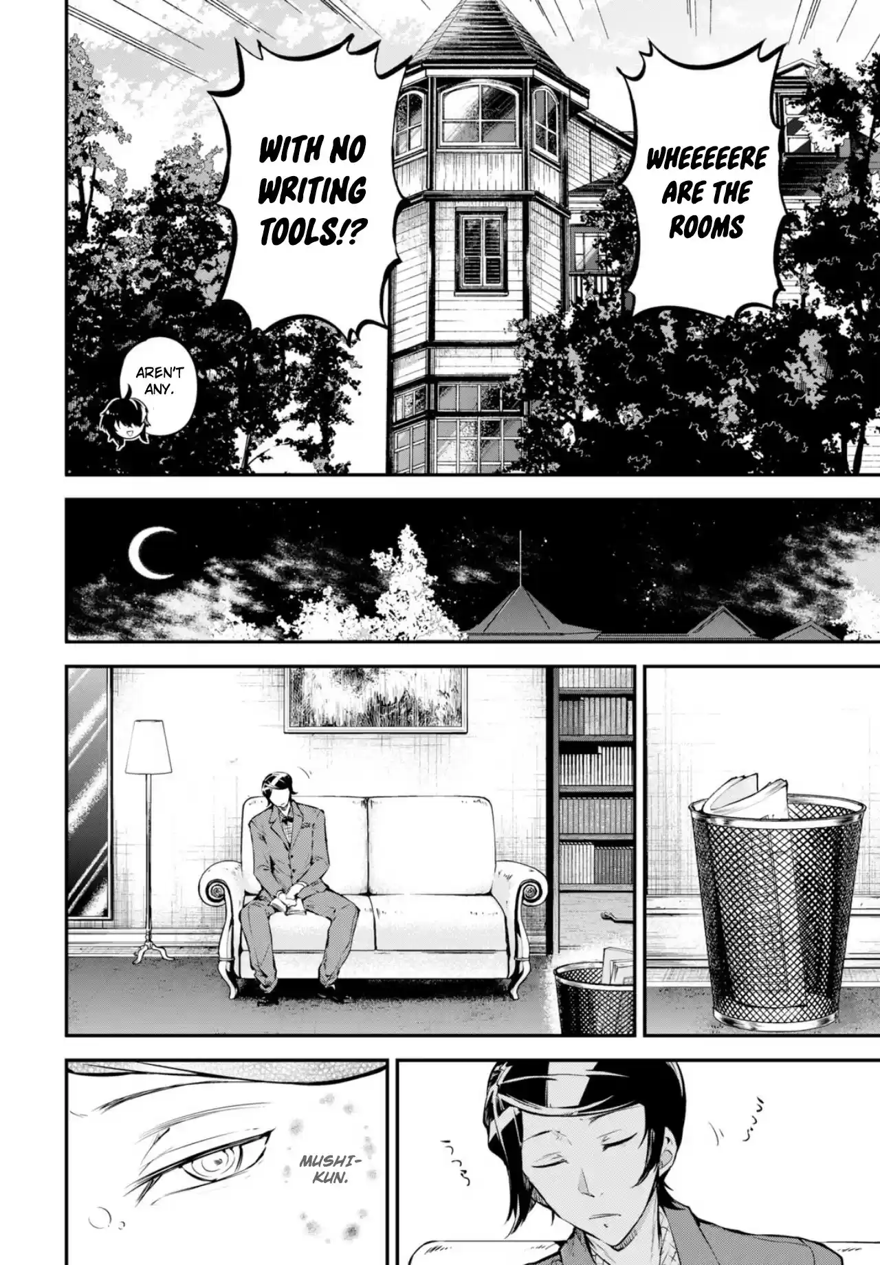 Bungo Stray Dogs Vol. 17 Ch. 74 Bonus Story Mushitarou At That Time