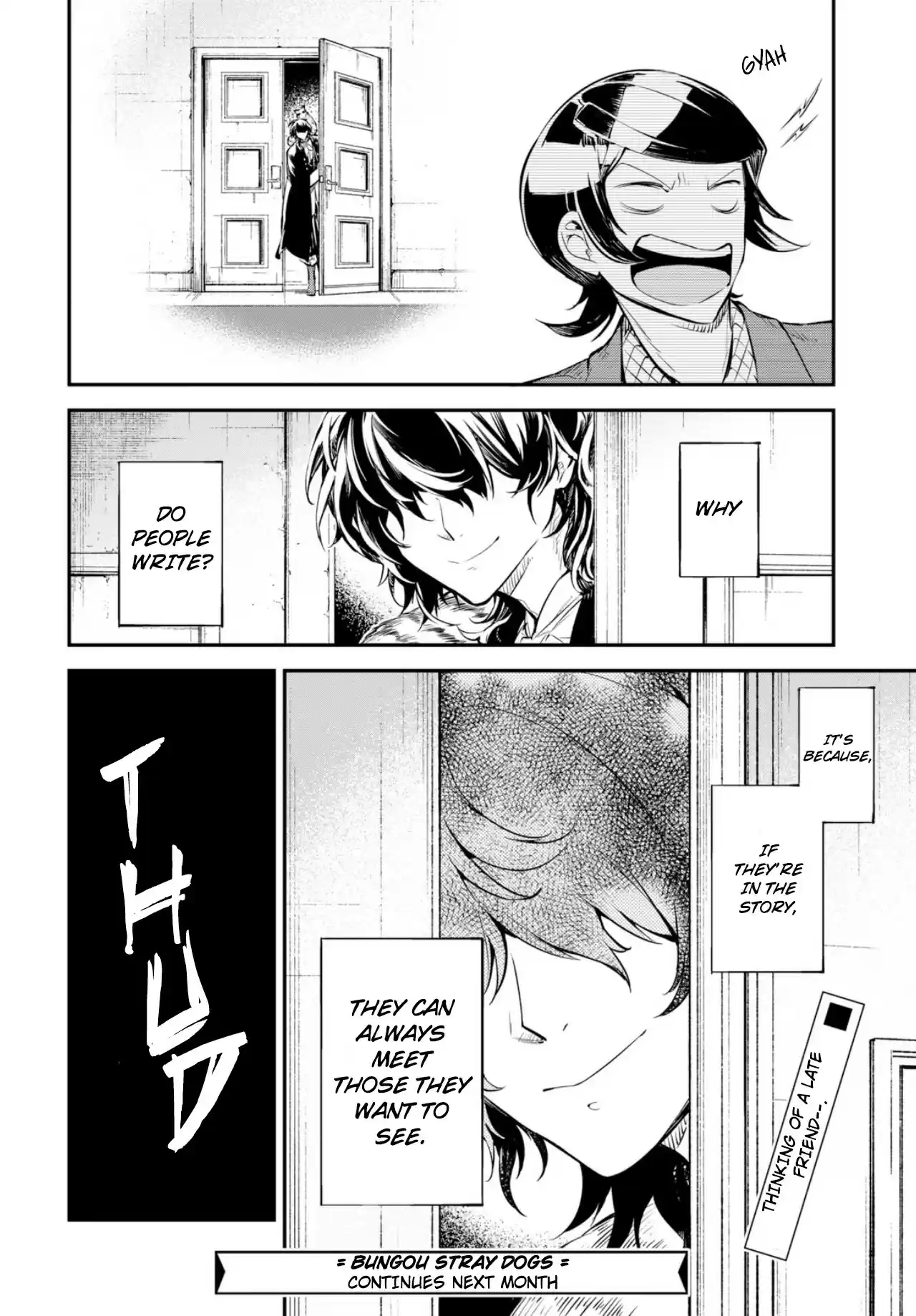 Bungo Stray Dogs Vol. 17 Ch. 74 Bonus Story Mushitarou At That Time