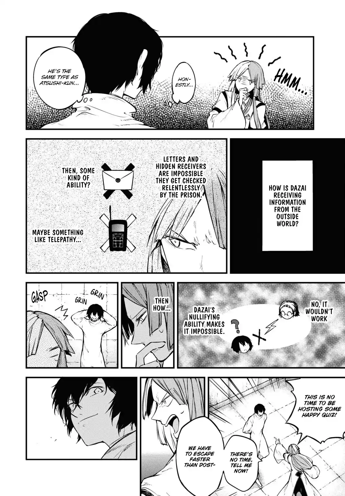 Bungou Stray Dogs Chapter 101