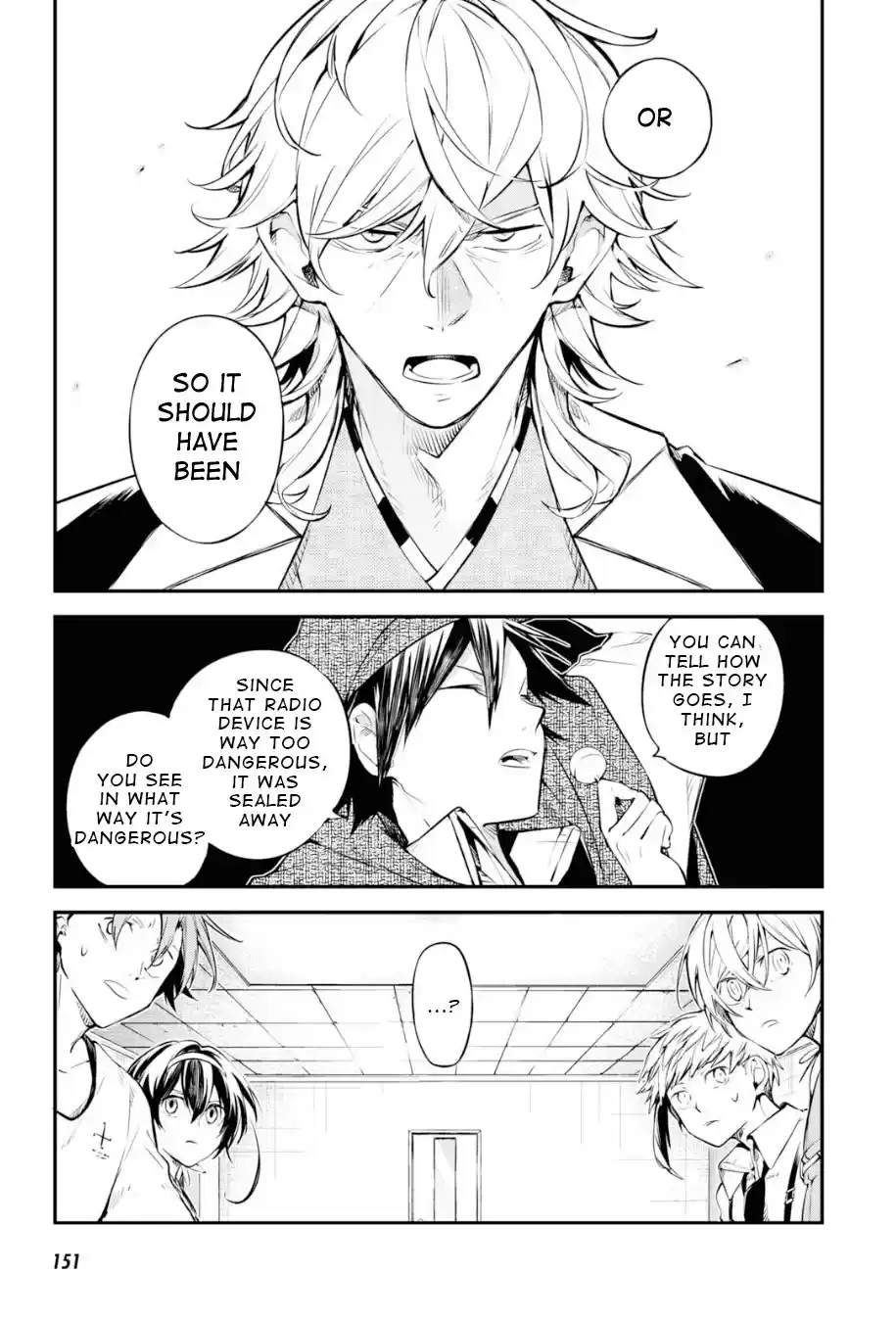 Bungou Stray Dogs Chapter 91