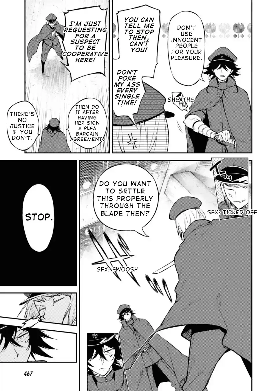 Bungou Stray Dogs Chapter 92