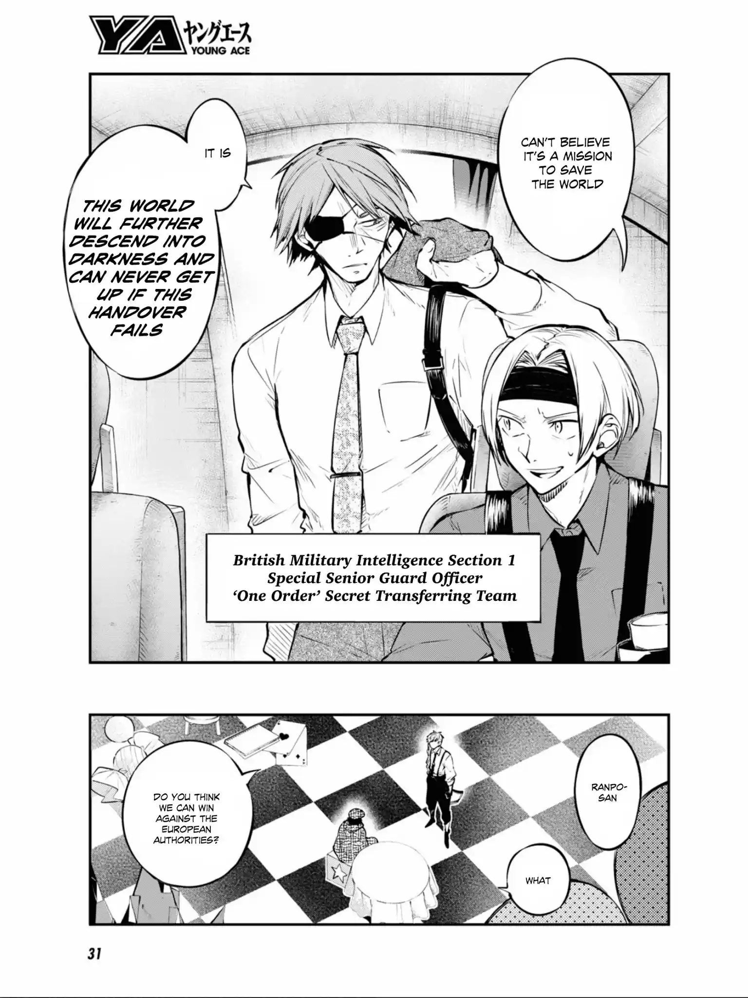 Bungou Stray Dogs Chapter 94