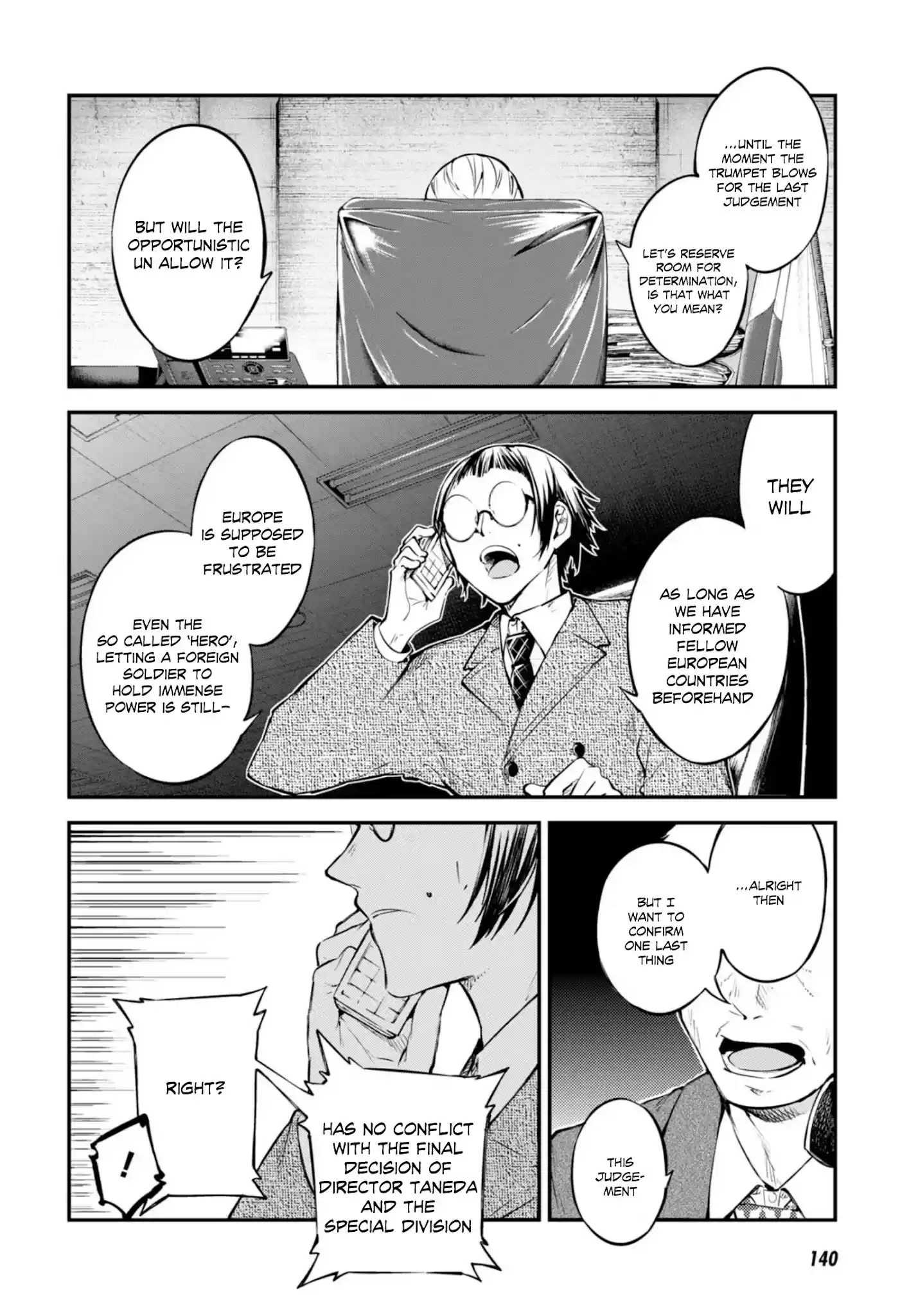 Bungou Stray Dogs Chapter 95