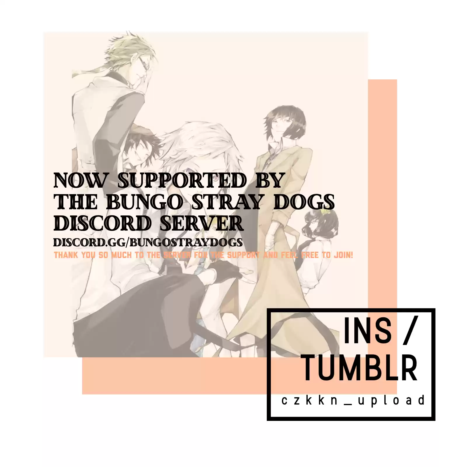 Bungou Stray Dogs Chapter 95.5