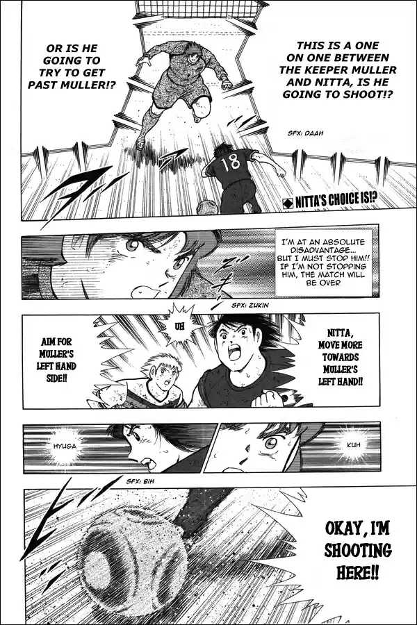 Captain Tsubasa Rising Sun Ch. 107 Pledge to Break Through the Limits!!