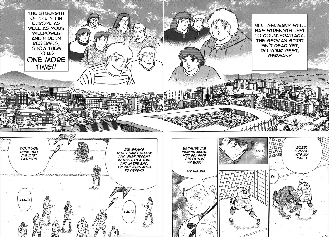 Captain Tsubasa Rising Sun Ch. 107 Pledge to Break Through the Limits!!