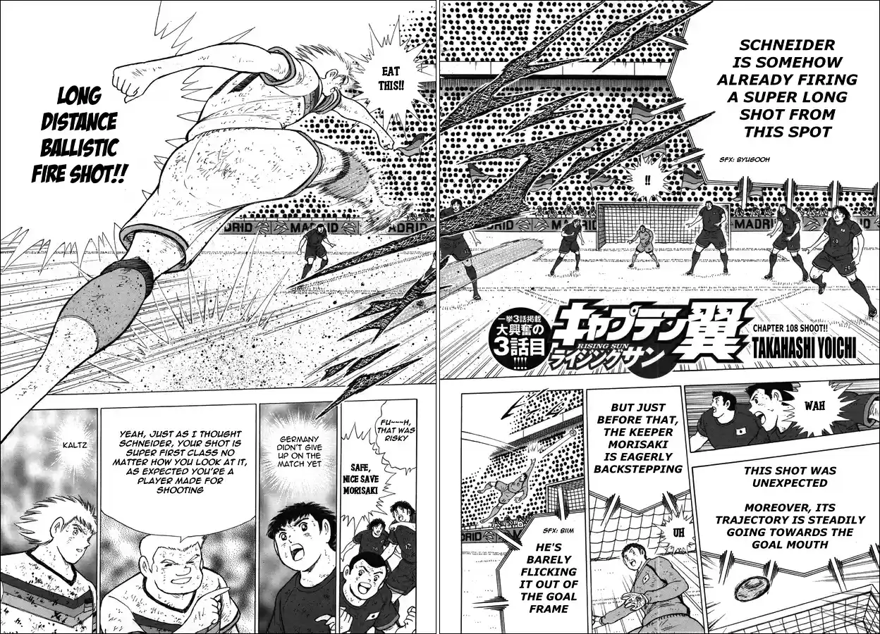 Captain Tsubasa Rising Sun Ch. 108 Shoot!!