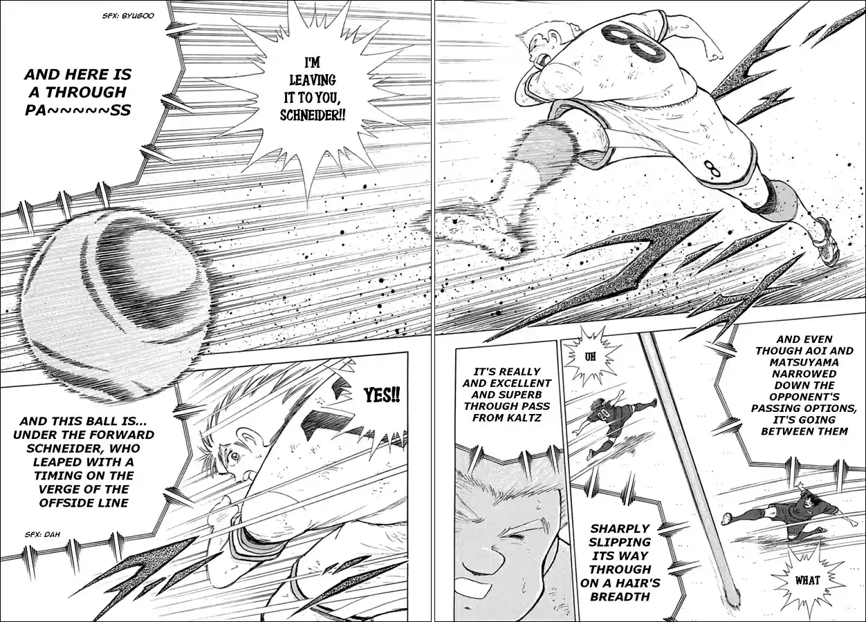 Captain Tsubasa Rising Sun Ch. 80 Wakabayashi's pride
