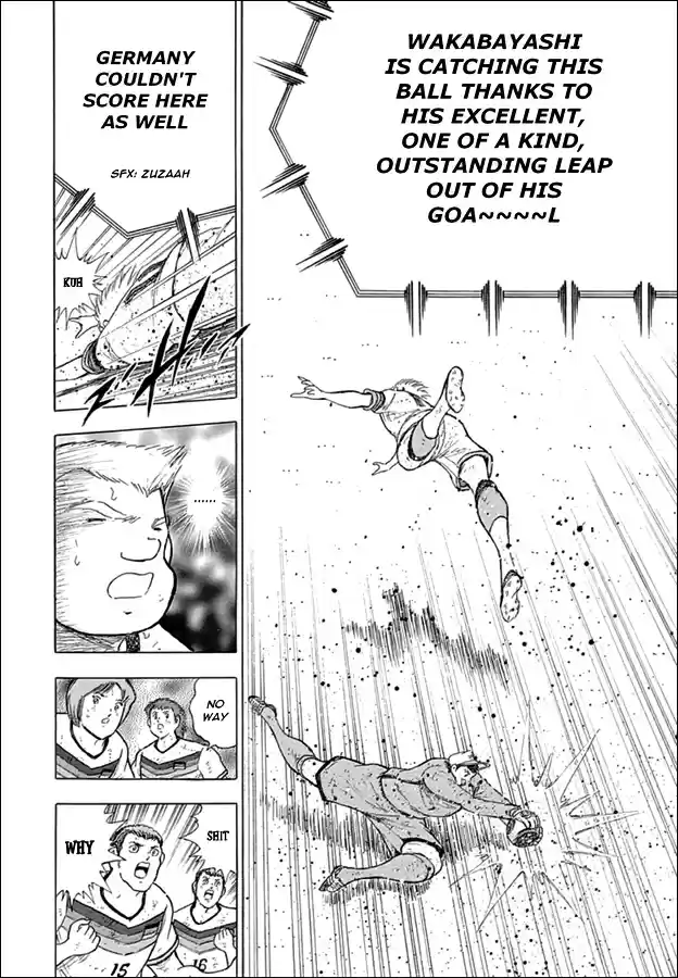 Captain Tsubasa Rising Sun Ch. 80 Wakabayashi's pride