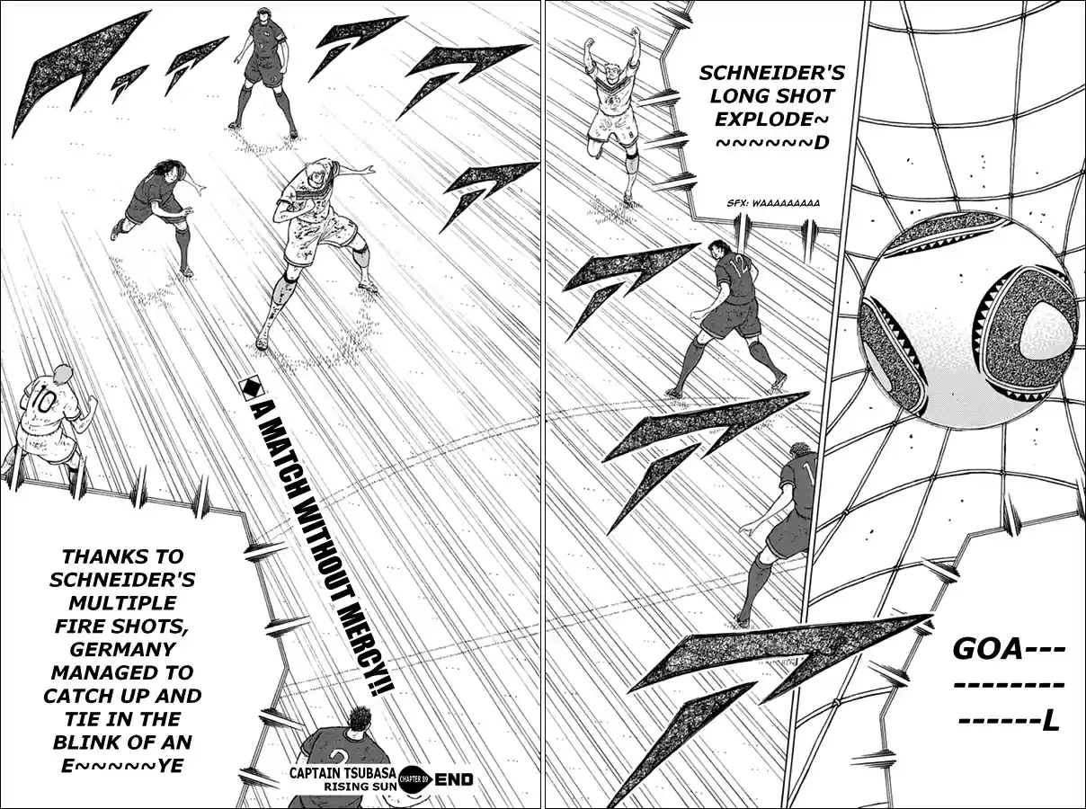 Captain Tsubasa Rising Sun Ch. 89 Fierce Attack