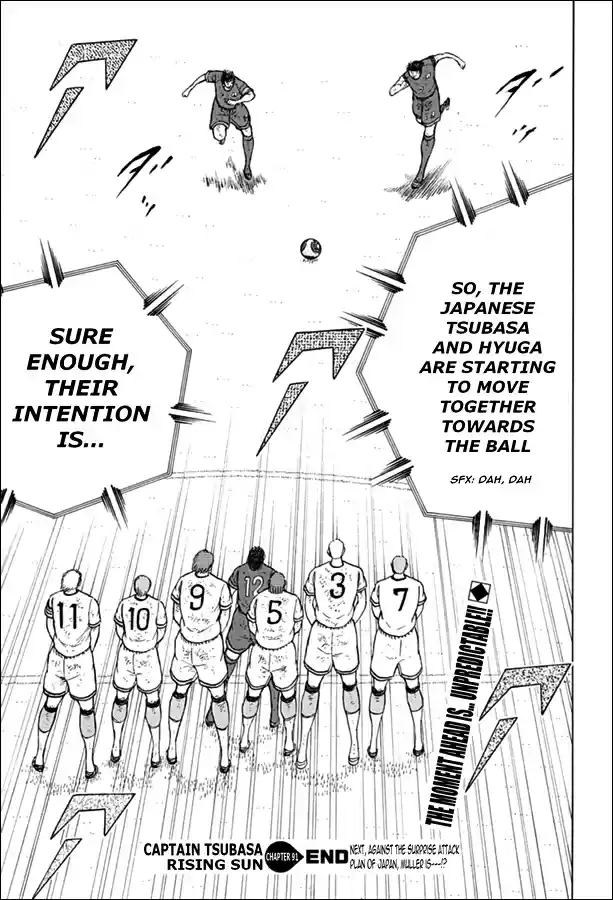 Captain Tsubasa Rising Sun Ch. 91 Critical Offense and Defense