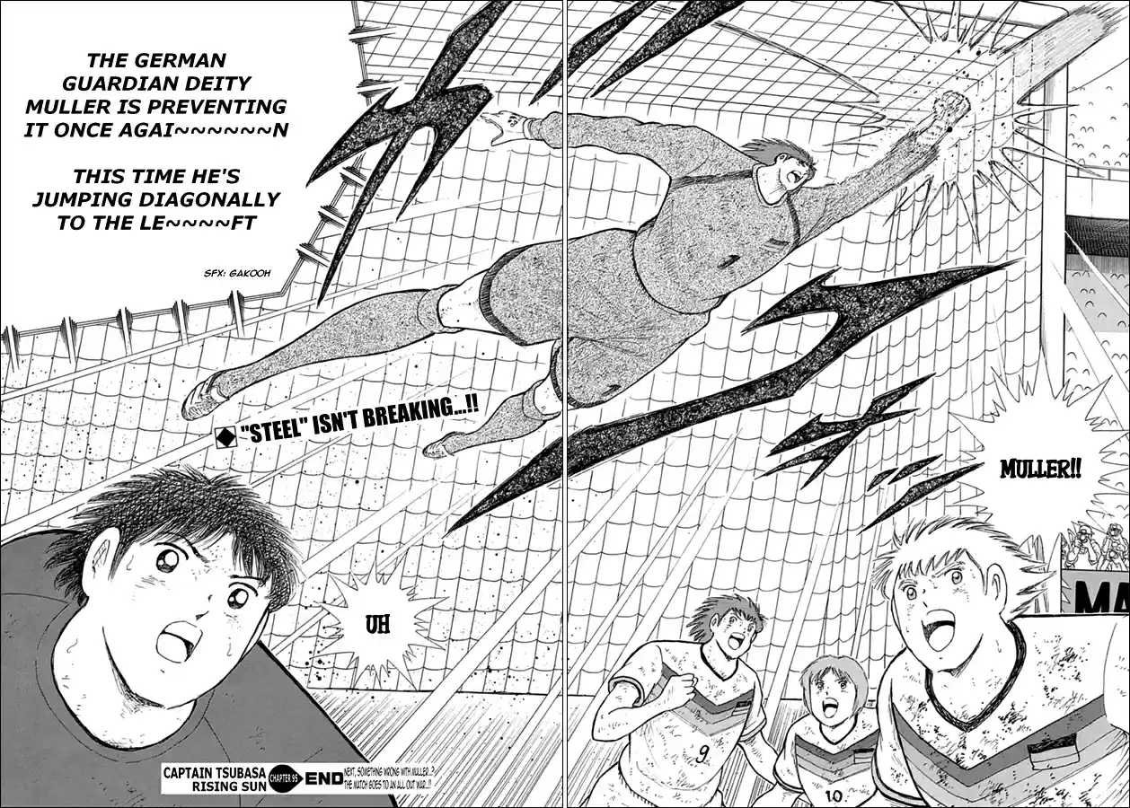 Captain Tsubasa Rising Sun Ch. 95 2nd Round of Fortitude