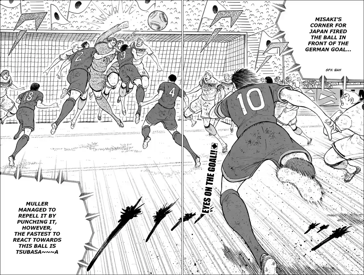 Captain Tsubasa Rising Sun Ch. 97 Full Strength Attack