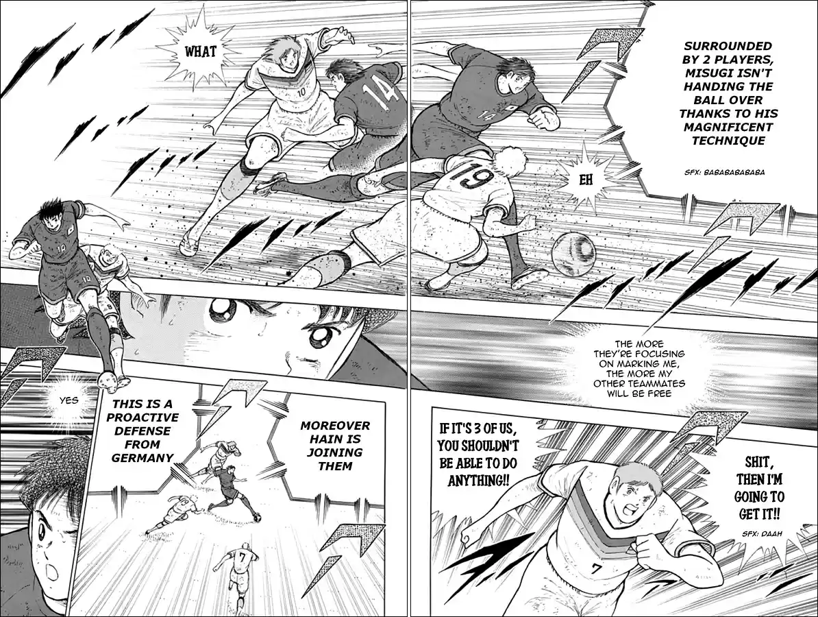 Captain Tsubasa Rising Sun Ch. 97 Full Strength Attack