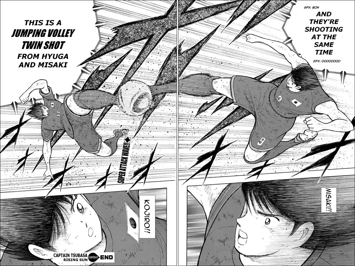 Captain Tsubasa Rising Sun Ch. 97 Full Strength Attack