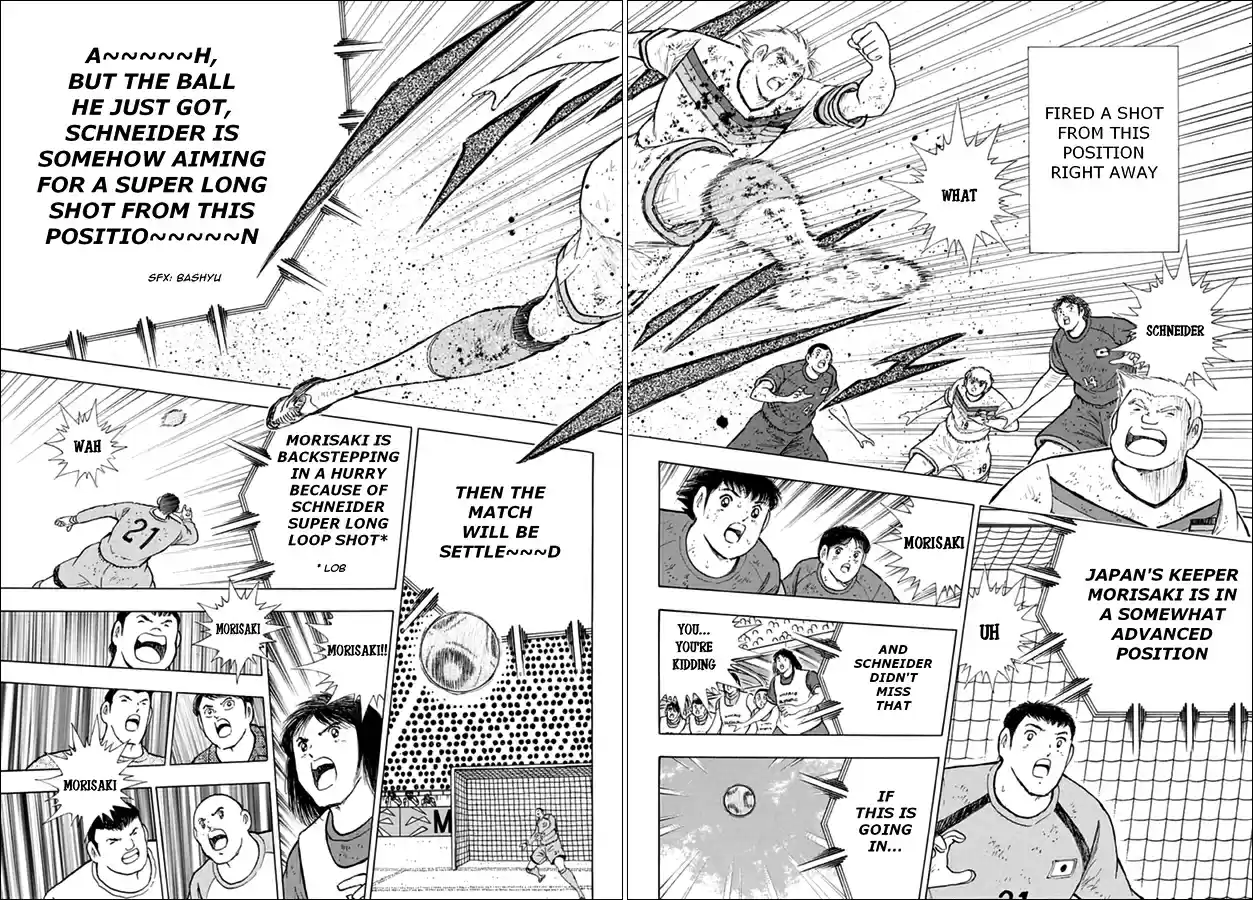 Captain Tsubasa Rising Sun Ch. 99 The German Hold On Tactic