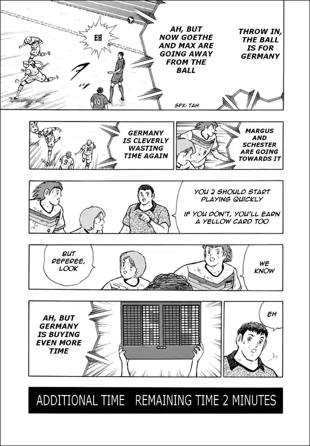 Captain Tsubasa Rising Sun Ch. 99 The German Hold On Tactic