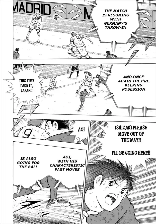 Captain Tsubasa Rising Sun Ch. 99 The German Hold On Tactic