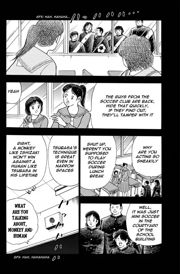 Captain Tsubasa Rising Sun Vol. 9 Ch. 67 Page 15 and Page 76