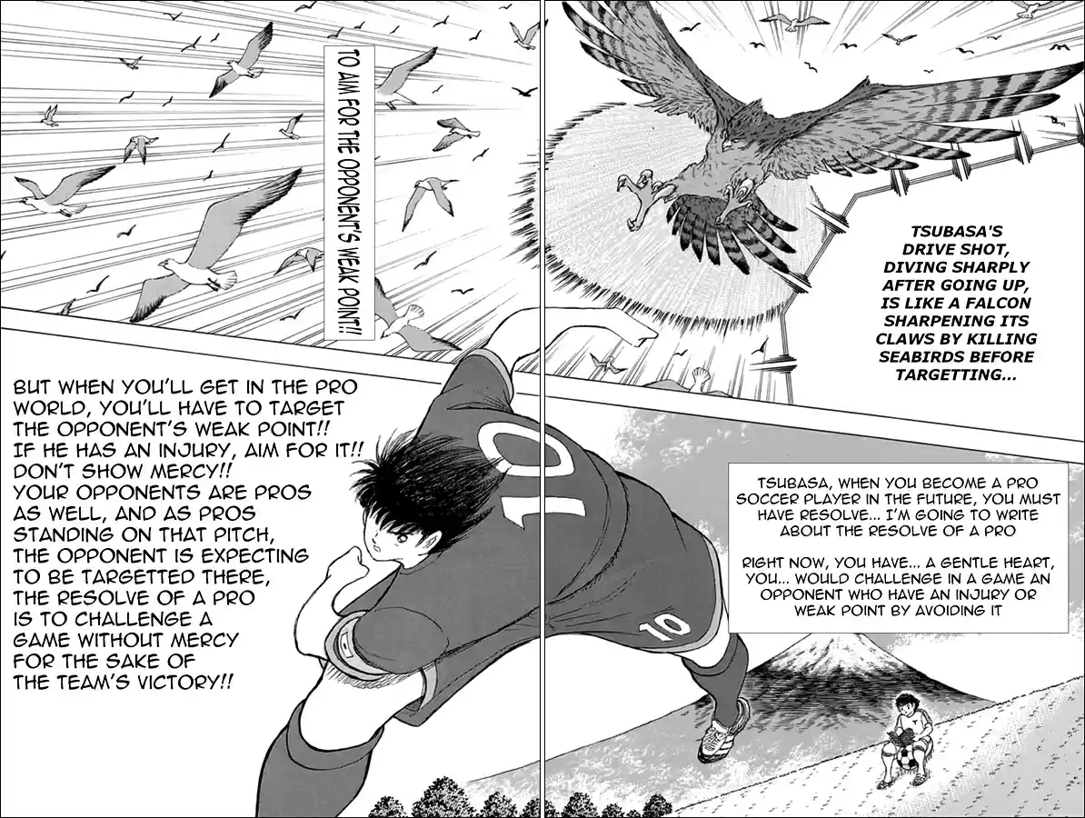 Captain Tsubasa Rising Sun Vol. 9 Ch. 67 Page 15 and Page 76