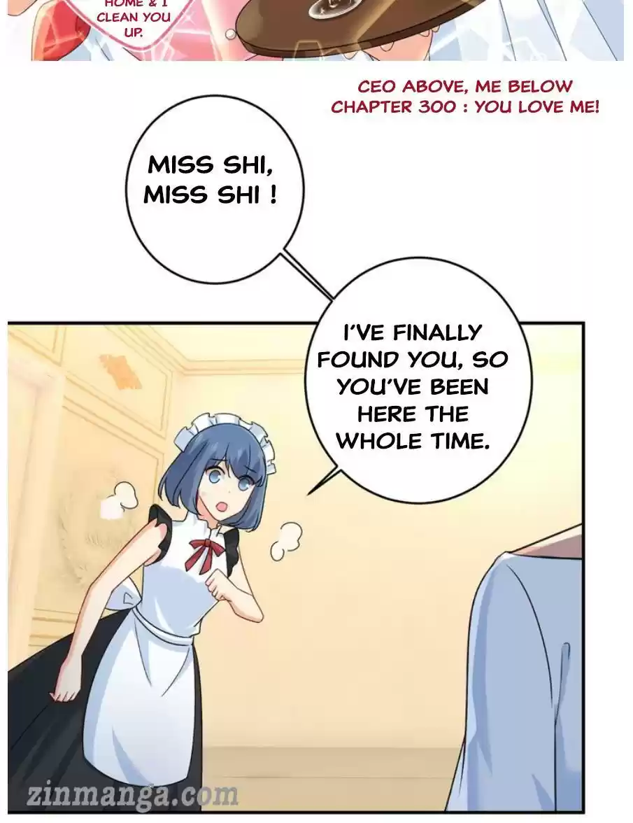 Ceo Above, Me Below Chapter 342