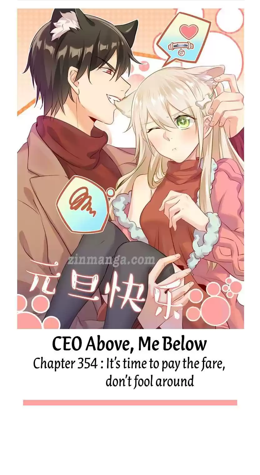 Ceo Above, Me Below Chapter 354