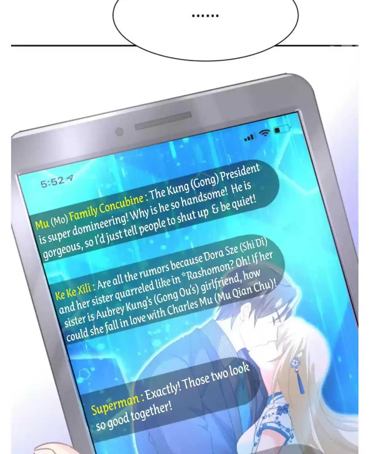 Ceo Above, Me Below Chapter 374