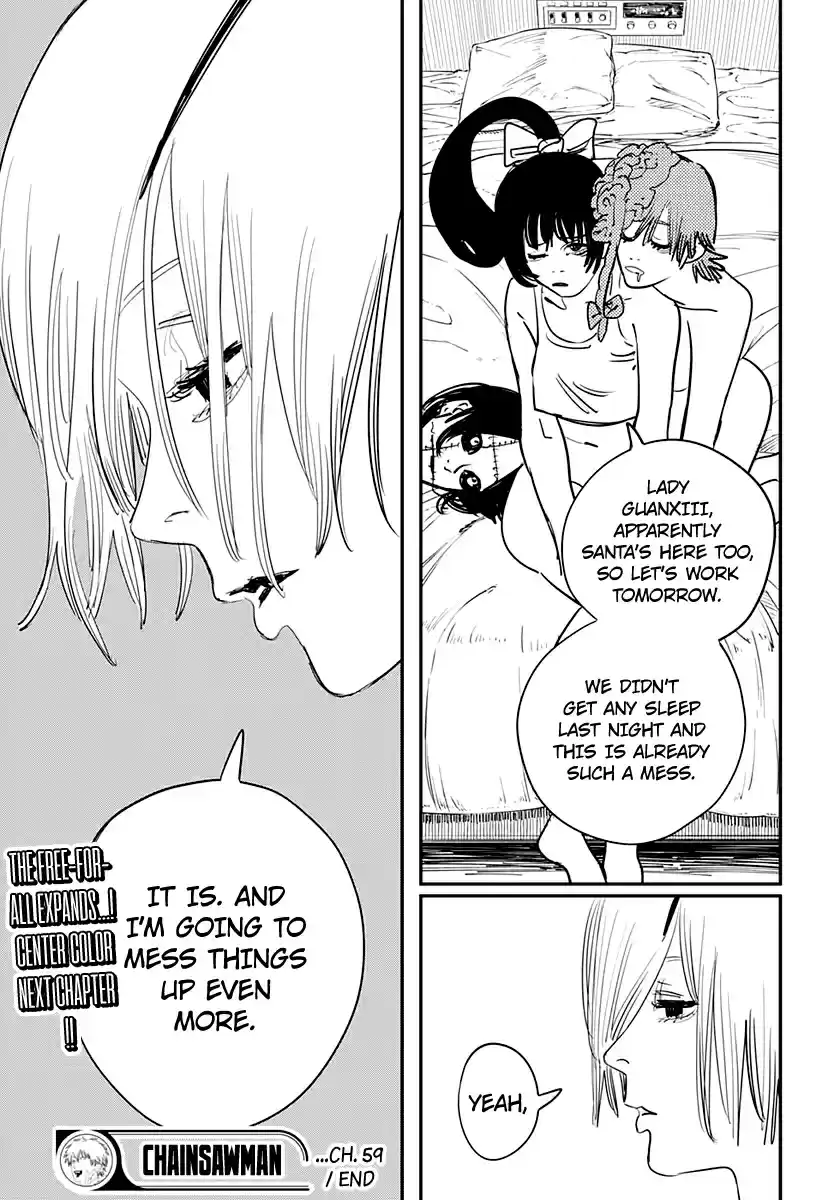 Chainsaw Man Ch. 59 A Mess
