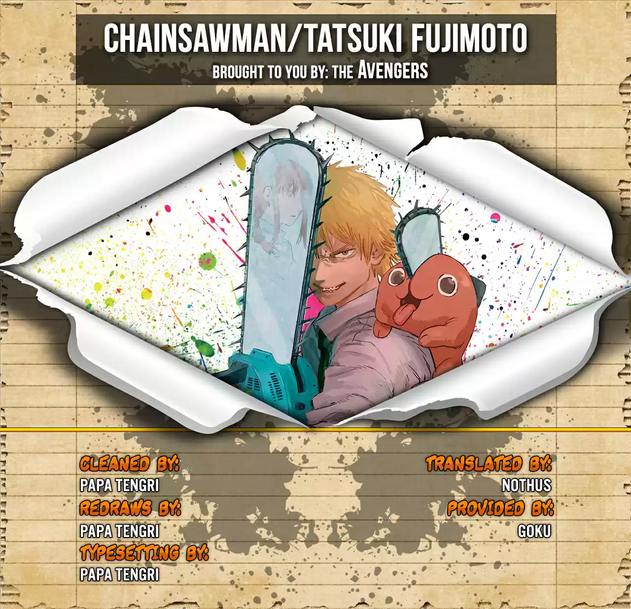 Chainsaw Man Ch. 60 Guanxi and The Fiends' Forty Nine Man Slash