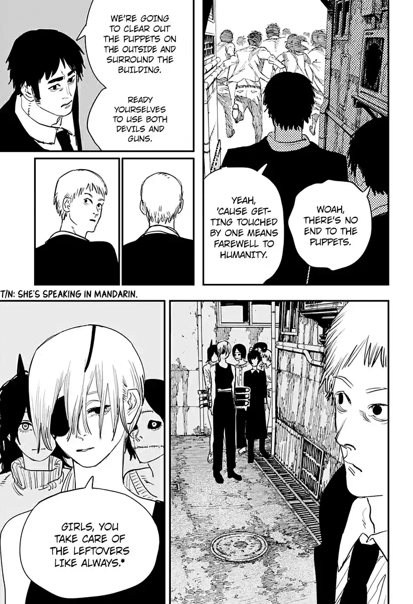 Chainsaw Man Ch. 60 Guanxi and The Fiends' Forty Nine Man Slash