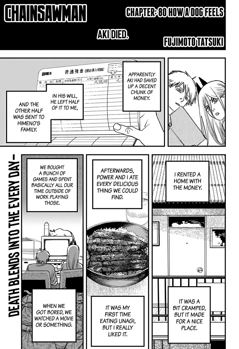 Chainsaw Man Ch. 80 How A Dog Feels