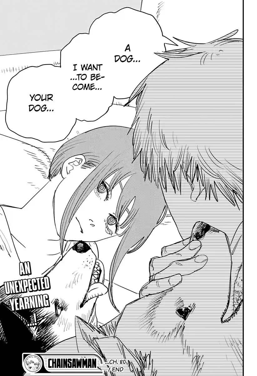 Chainsaw Man Ch. 80 How A Dog Feels
