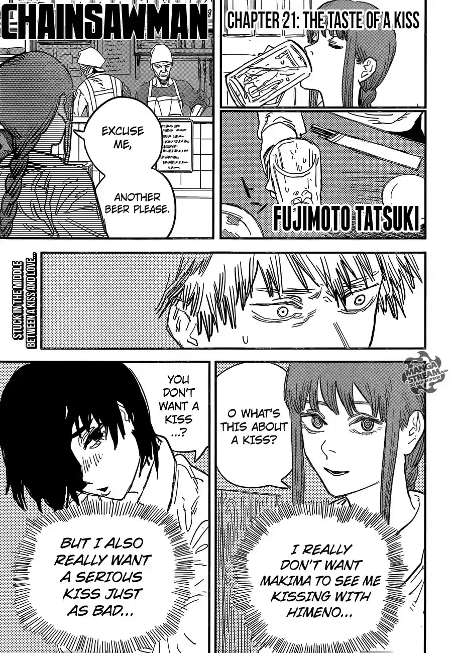 Chainsaw Man Chapter 21: The Taste of a Kiss