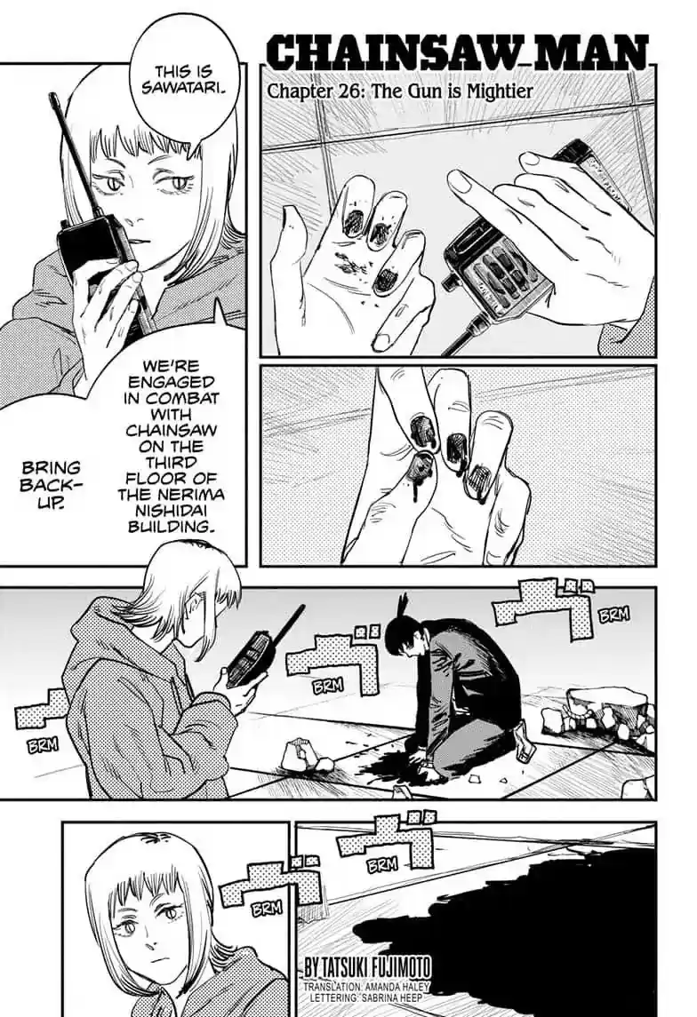 Chainsaw Man Chapter 26: The Gun is Mightier
