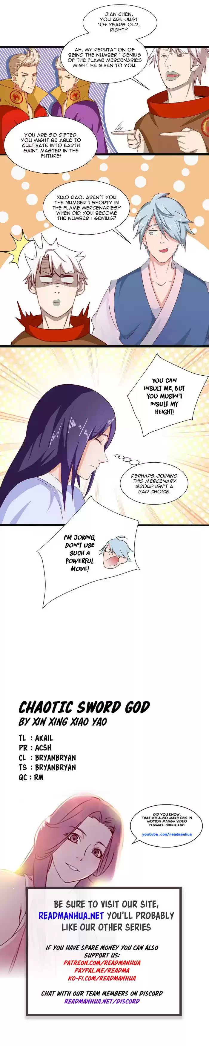 Chaotic Sword God Ch. 33