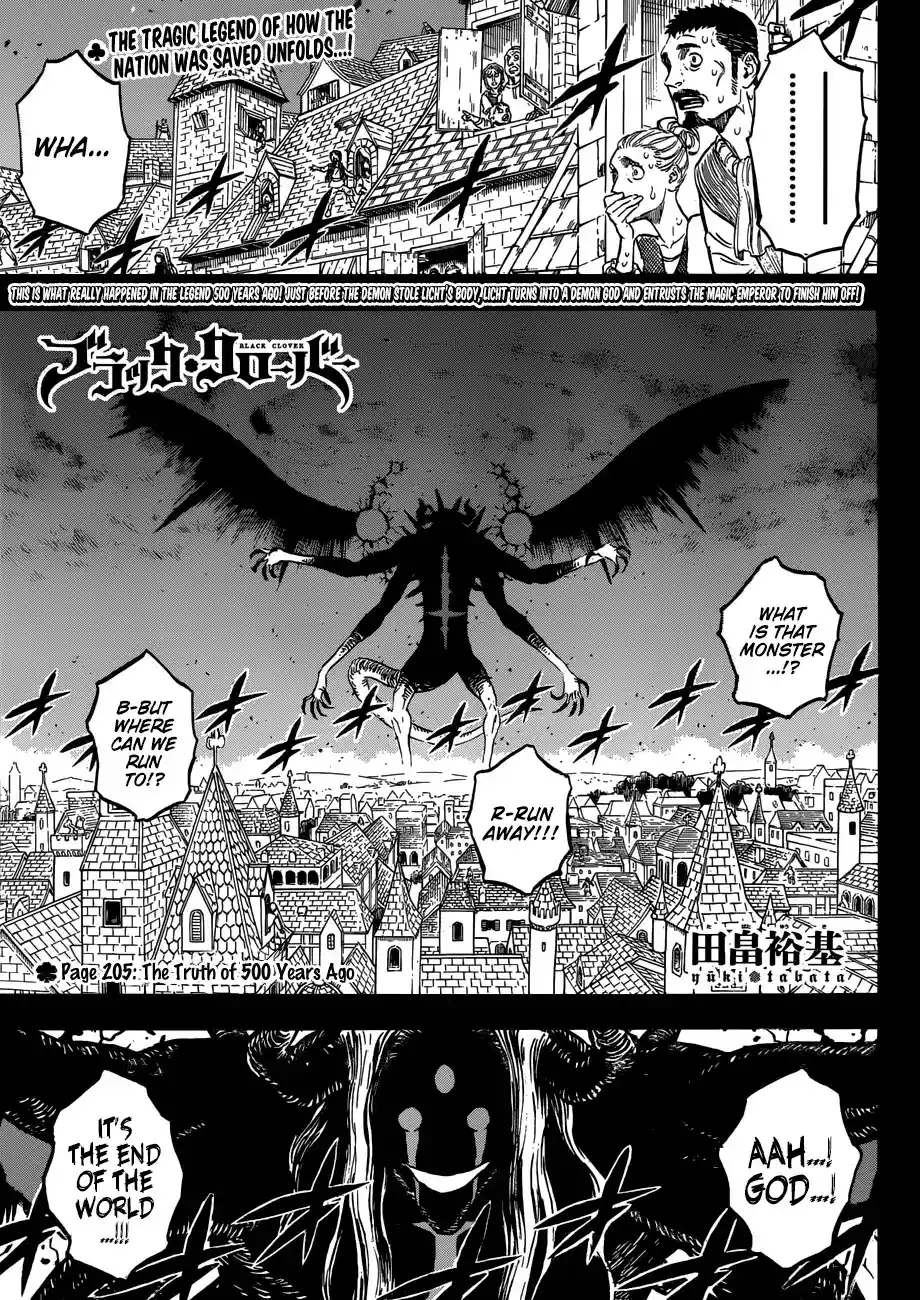 Chapter 205: The Truth Of 500 Years Ago