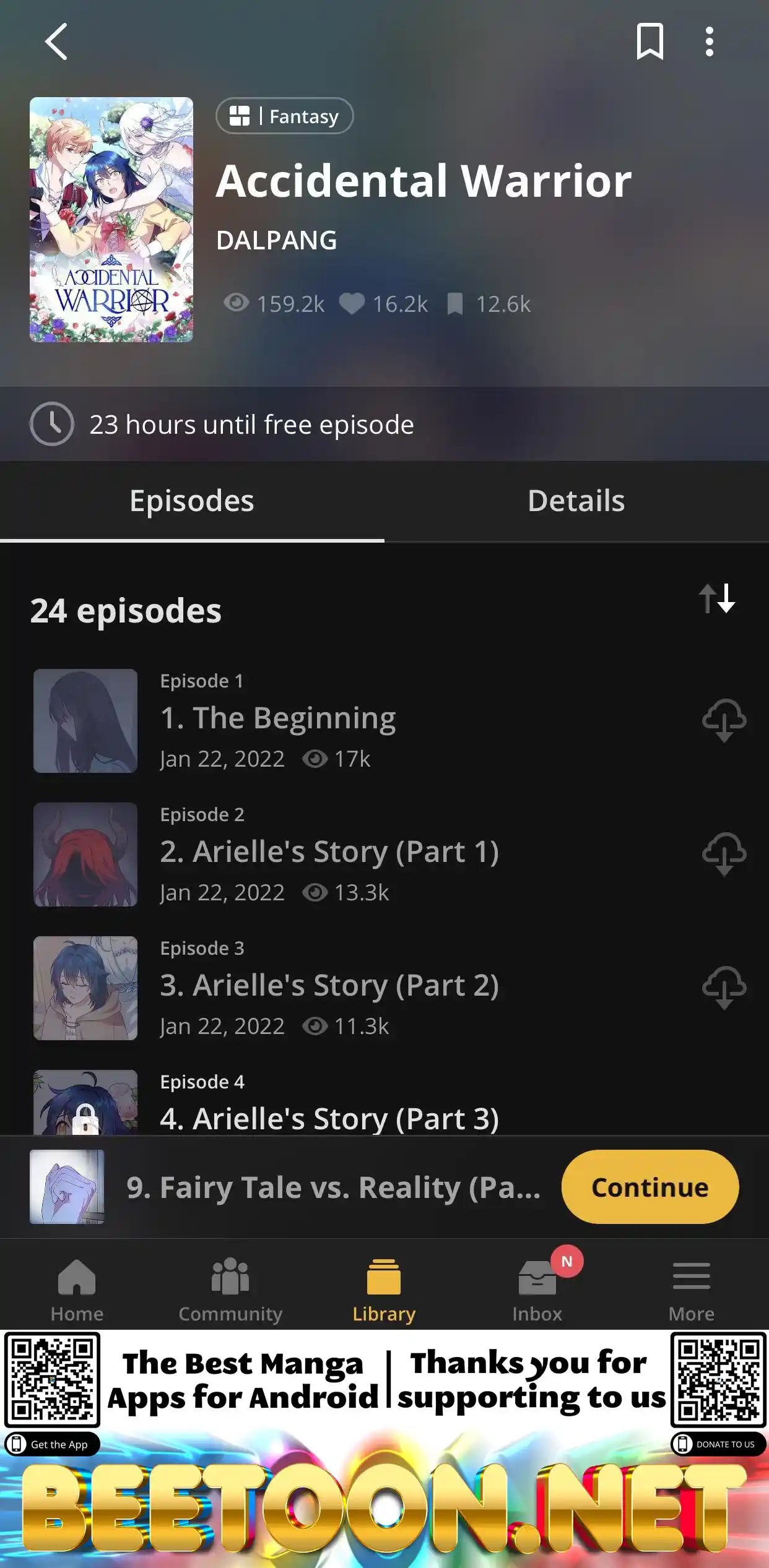 Chapter I’m Not A Warrior!