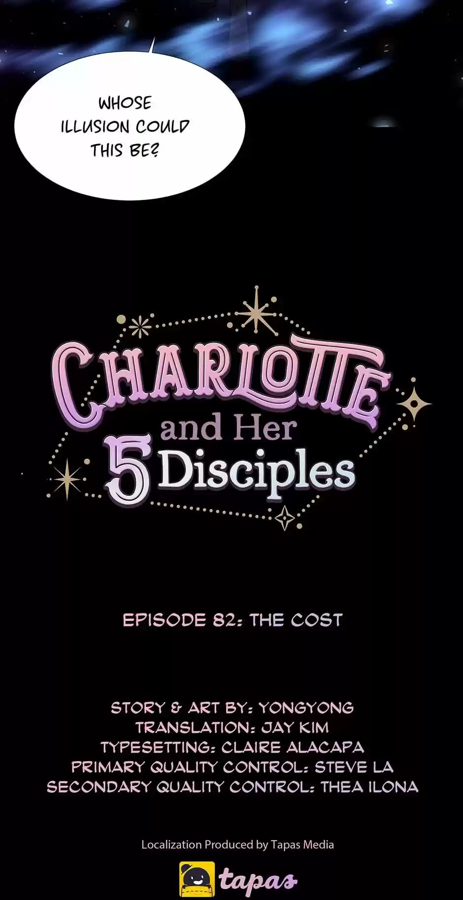 Charlotte Has Five Disciples Chapter 82: The Cost