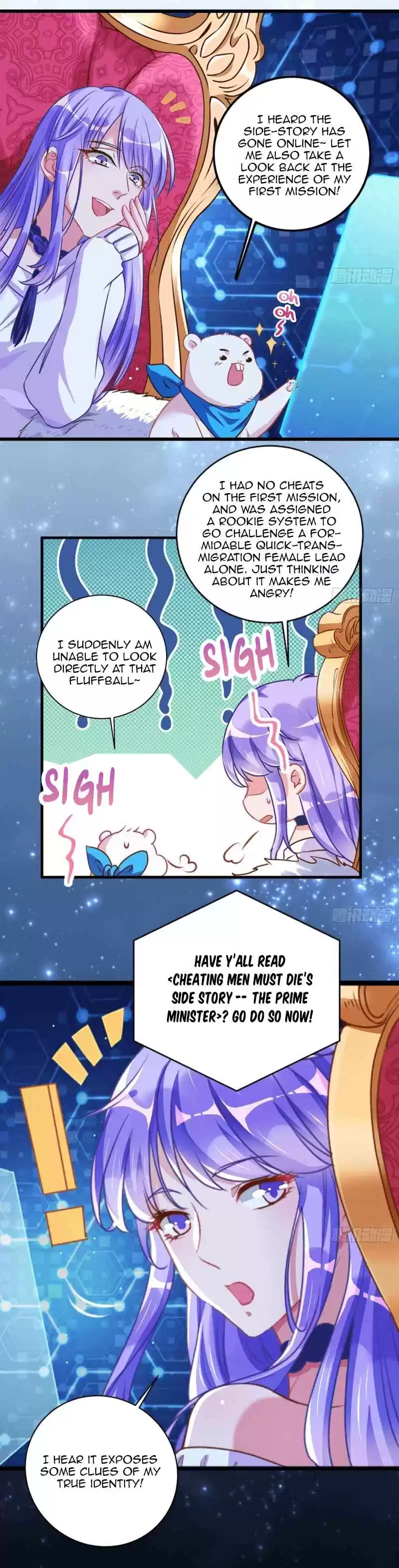 Cheating Men Must Die Ch. 148 This Concubine's Daughter is Venomous Returning to the historical small world