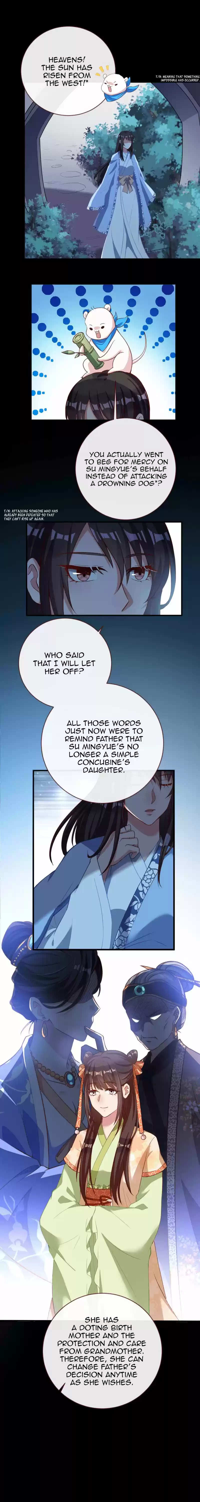 Cheating Men Must Die Ch. 153 This Concubine's Daughter is Venomous A delightful slap in the face