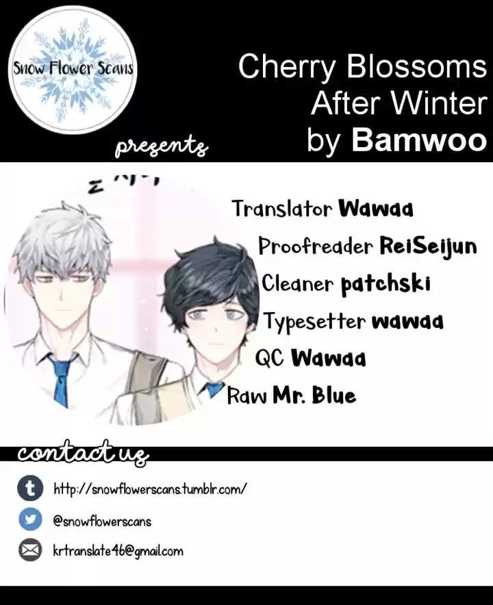 Cherry Blossoms After Winter Ch.1