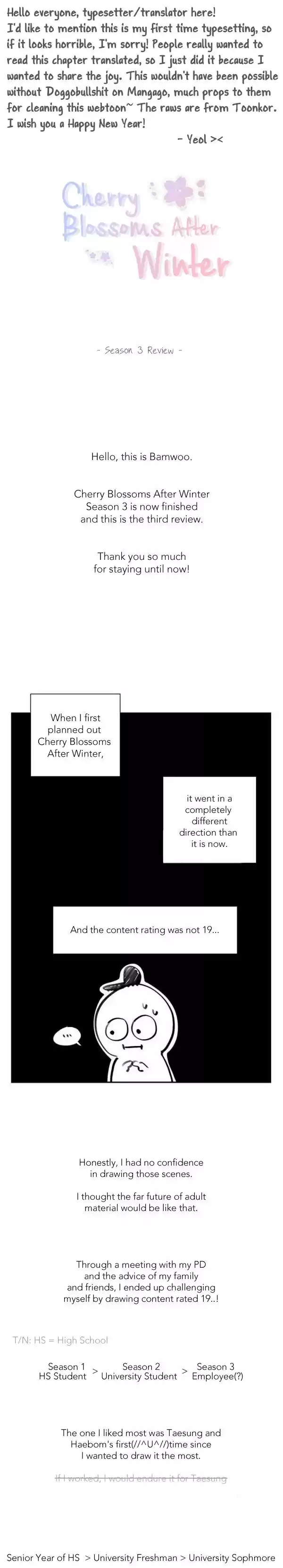 Cherry Blossoms After Winter Ch.91