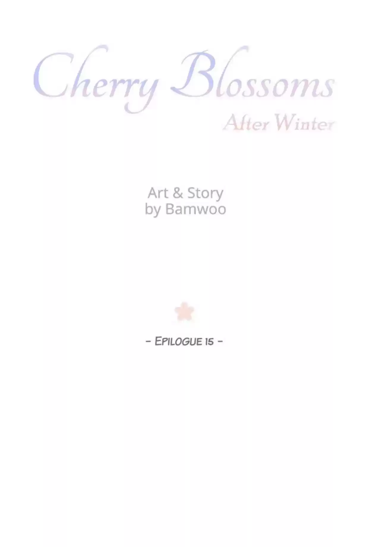 Cherry Blossoms After Winter Chapter 142