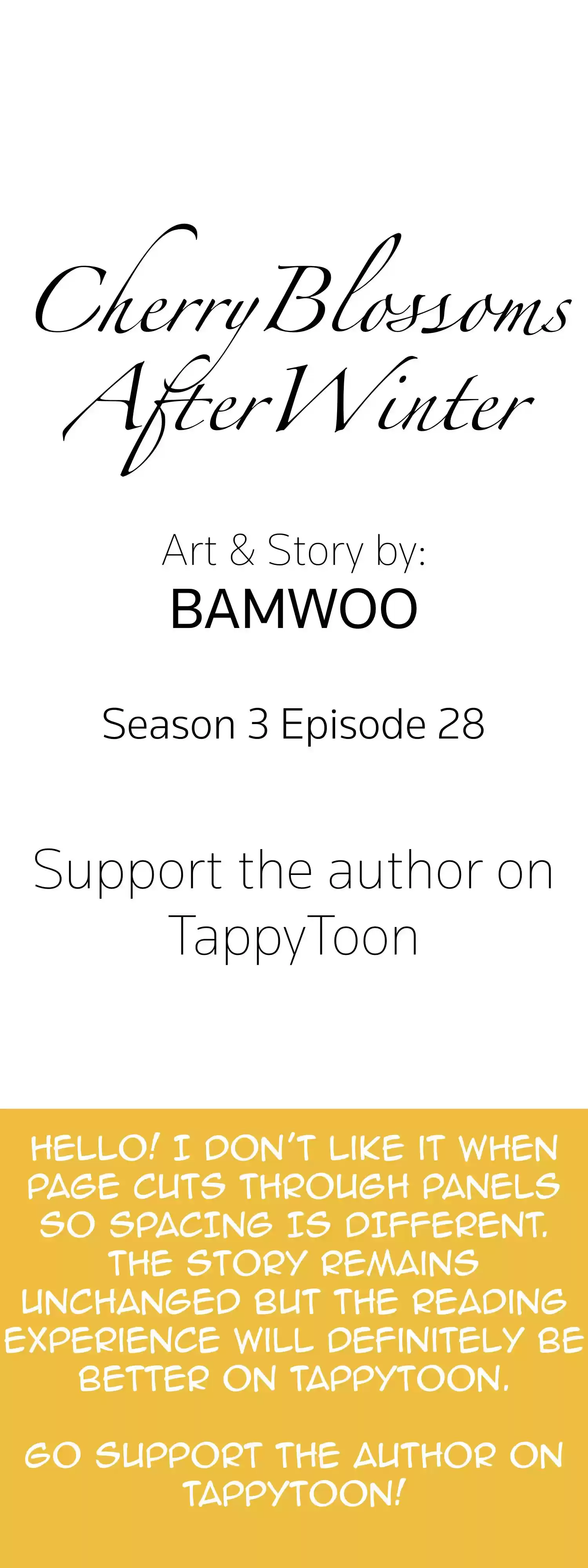 Cherry Blossoms After Winter Chapter 90