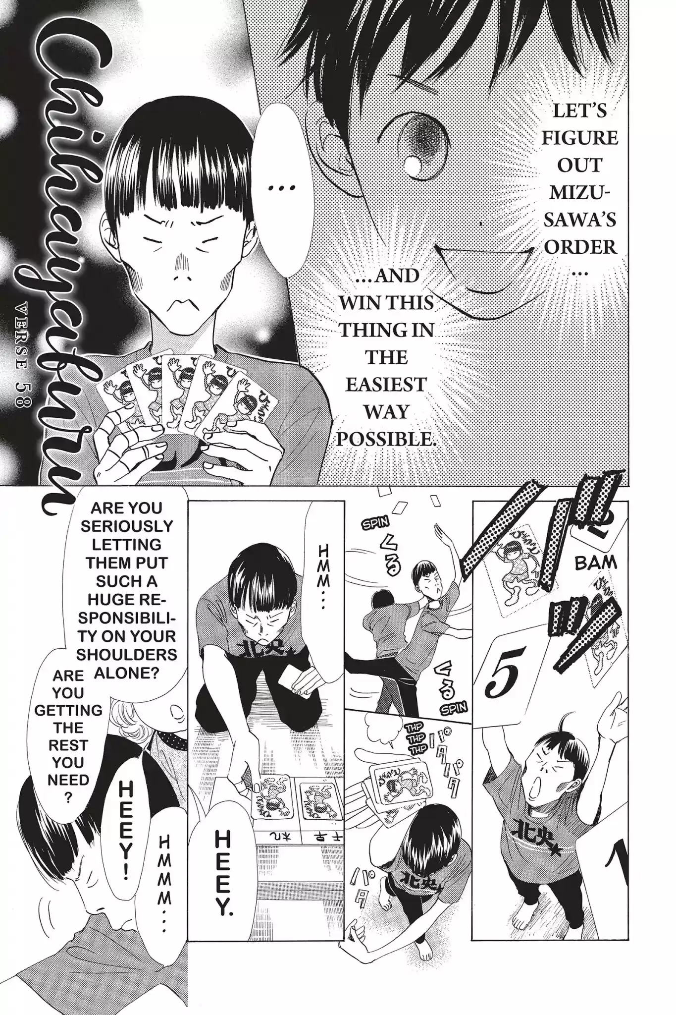 Chihayafuru Chapter 58: Vol.10 Verse 58