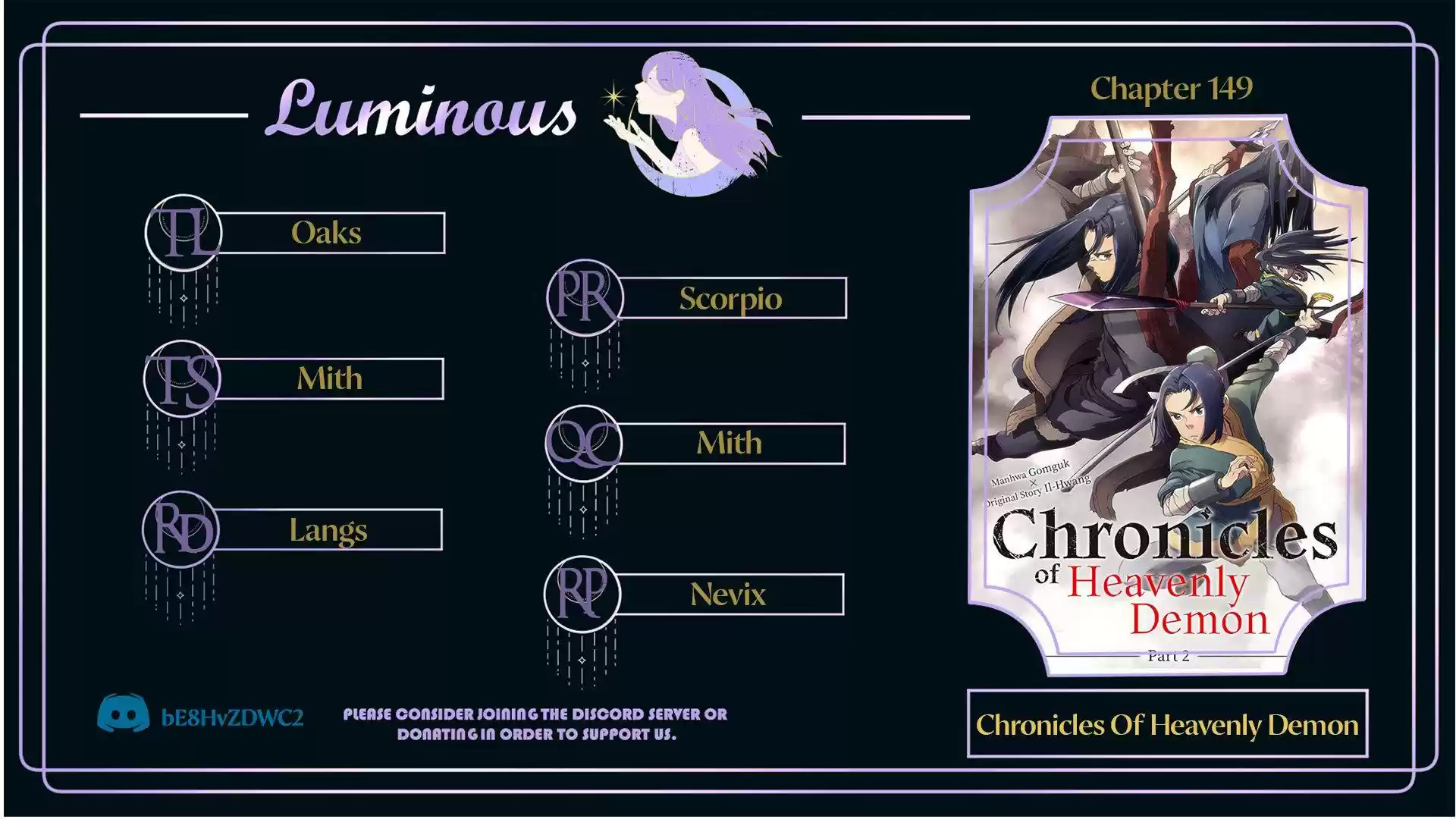 Chronicles Of Heavenly Demon Chapter 149