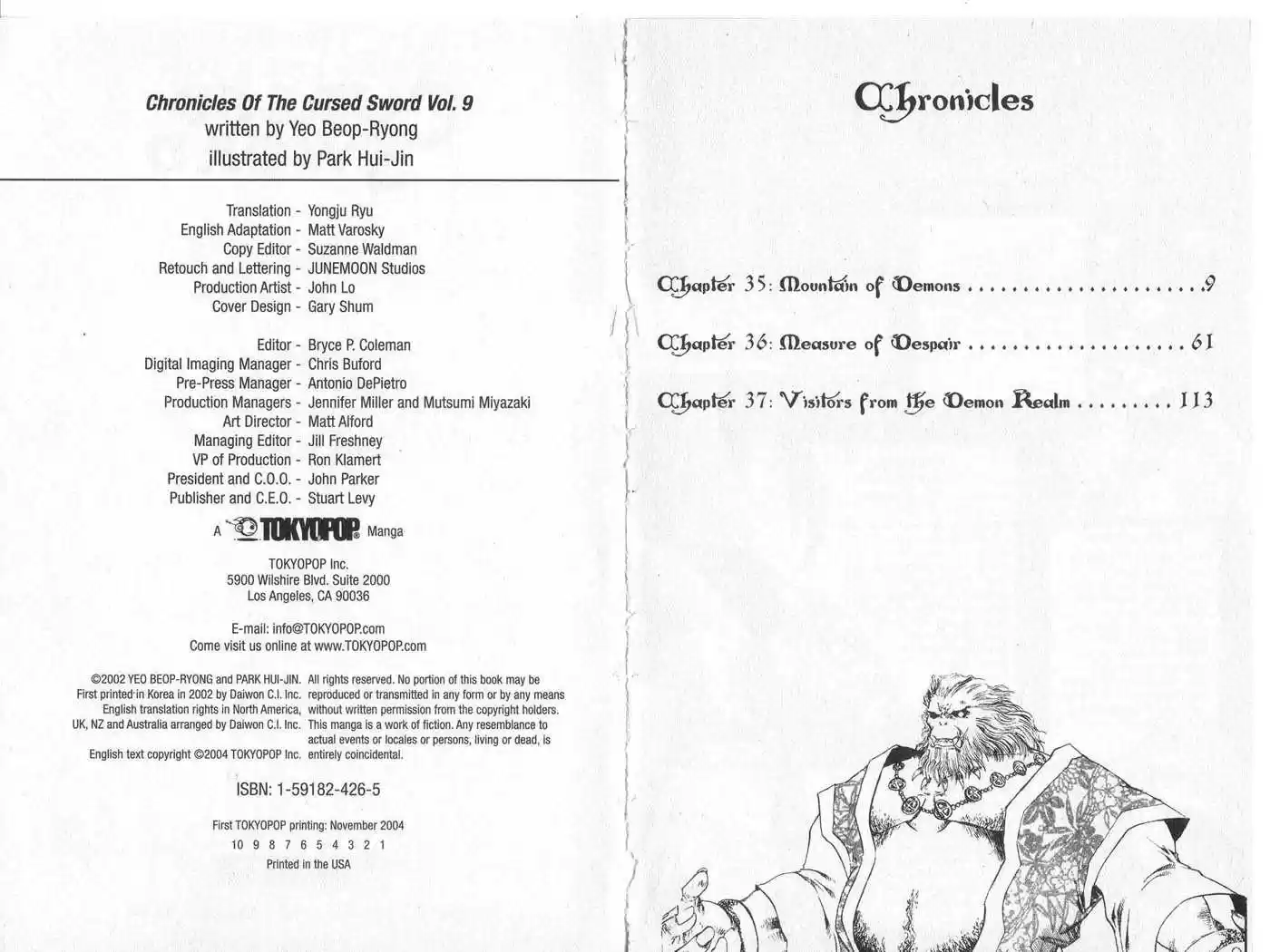 Chronicles of the Cursed Sword 35